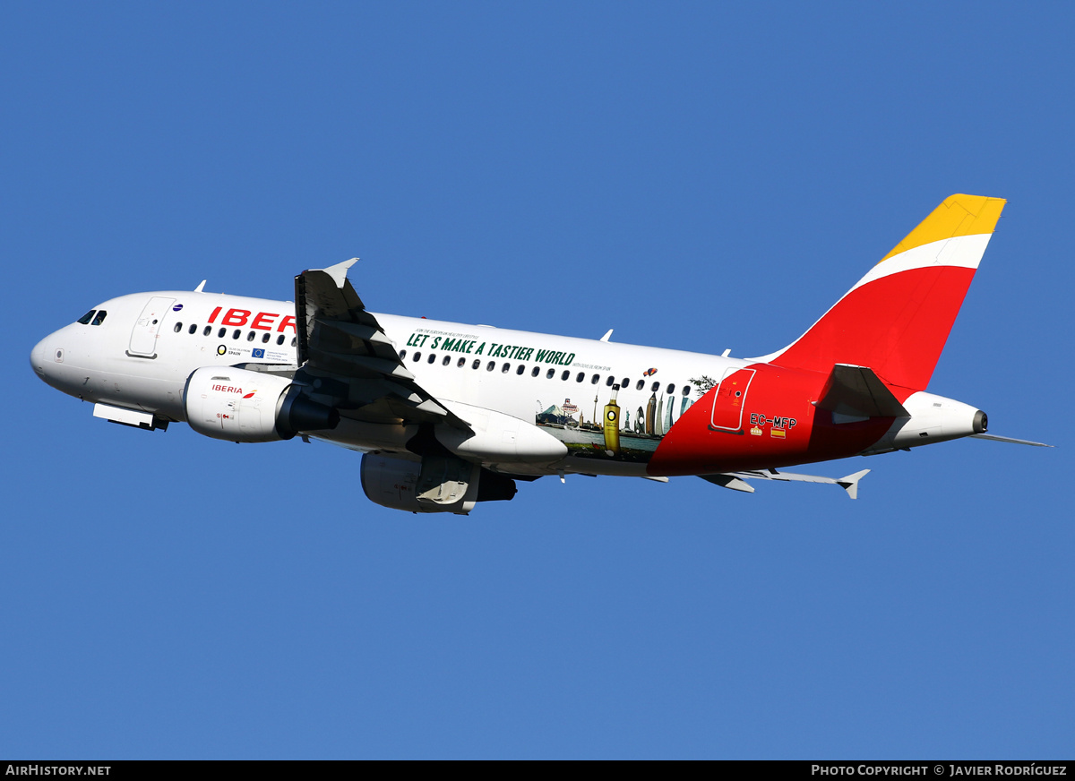 Aircraft Photo of EC-MFP | Airbus A319-111 | Iberia | AirHistory.net #652791