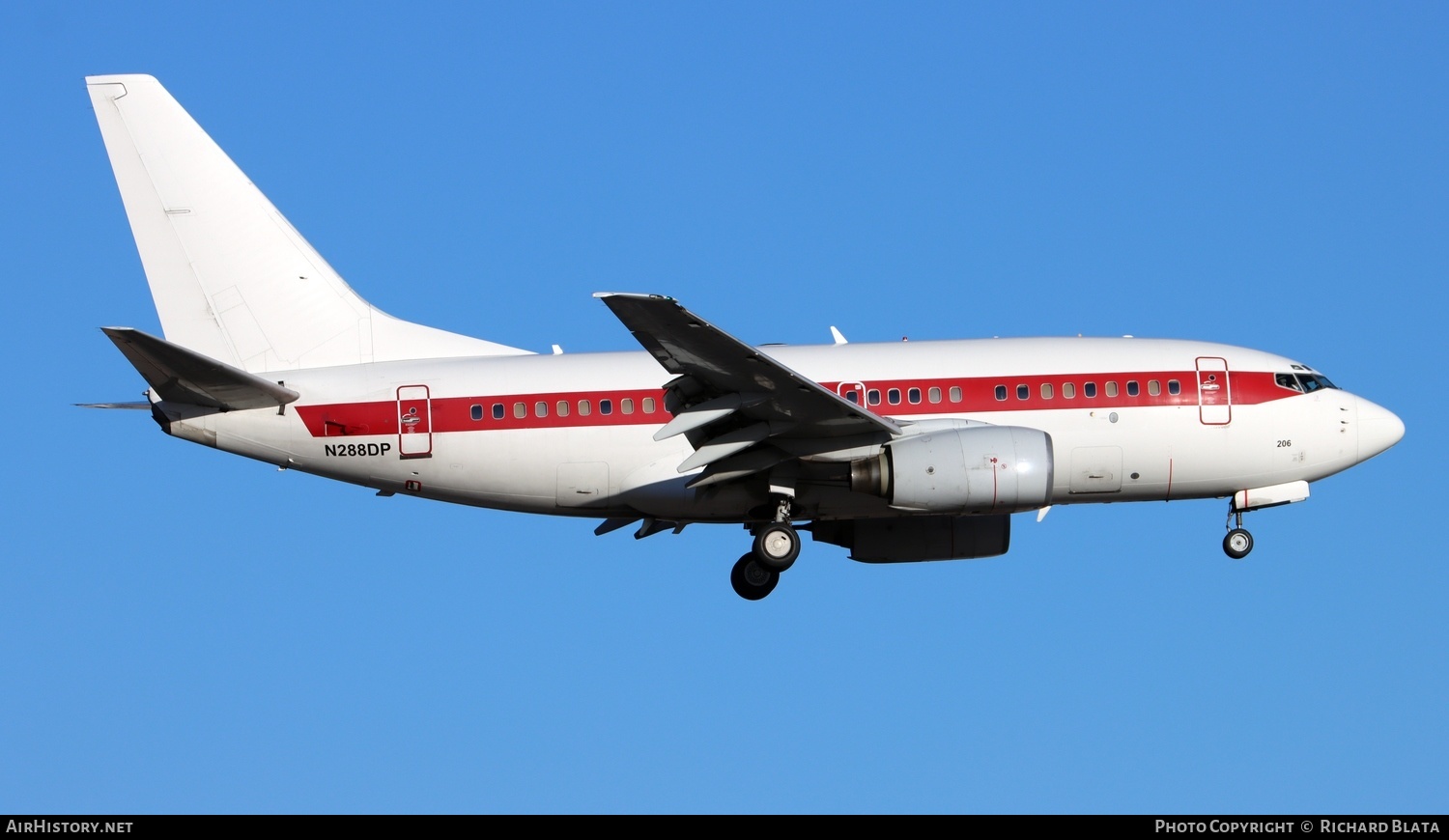 Aircraft Photo of N288DP | Boeing 737-66N | AirHistory.net #652794