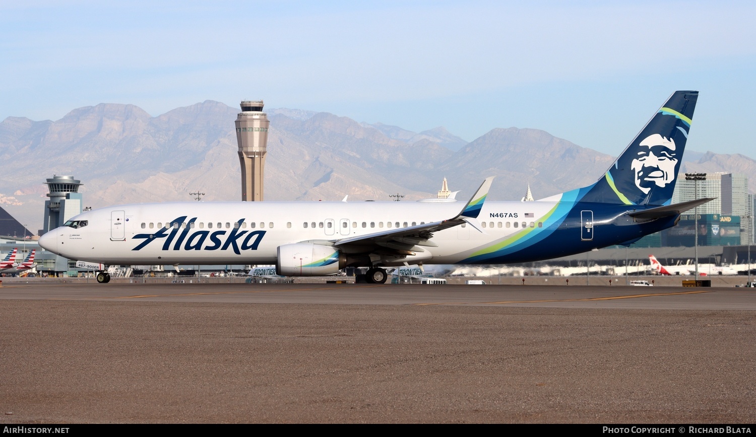 Aircraft Photo of N467AS | Boeing 737-990/ER | Alaska Airlines | AirHistory.net #652798