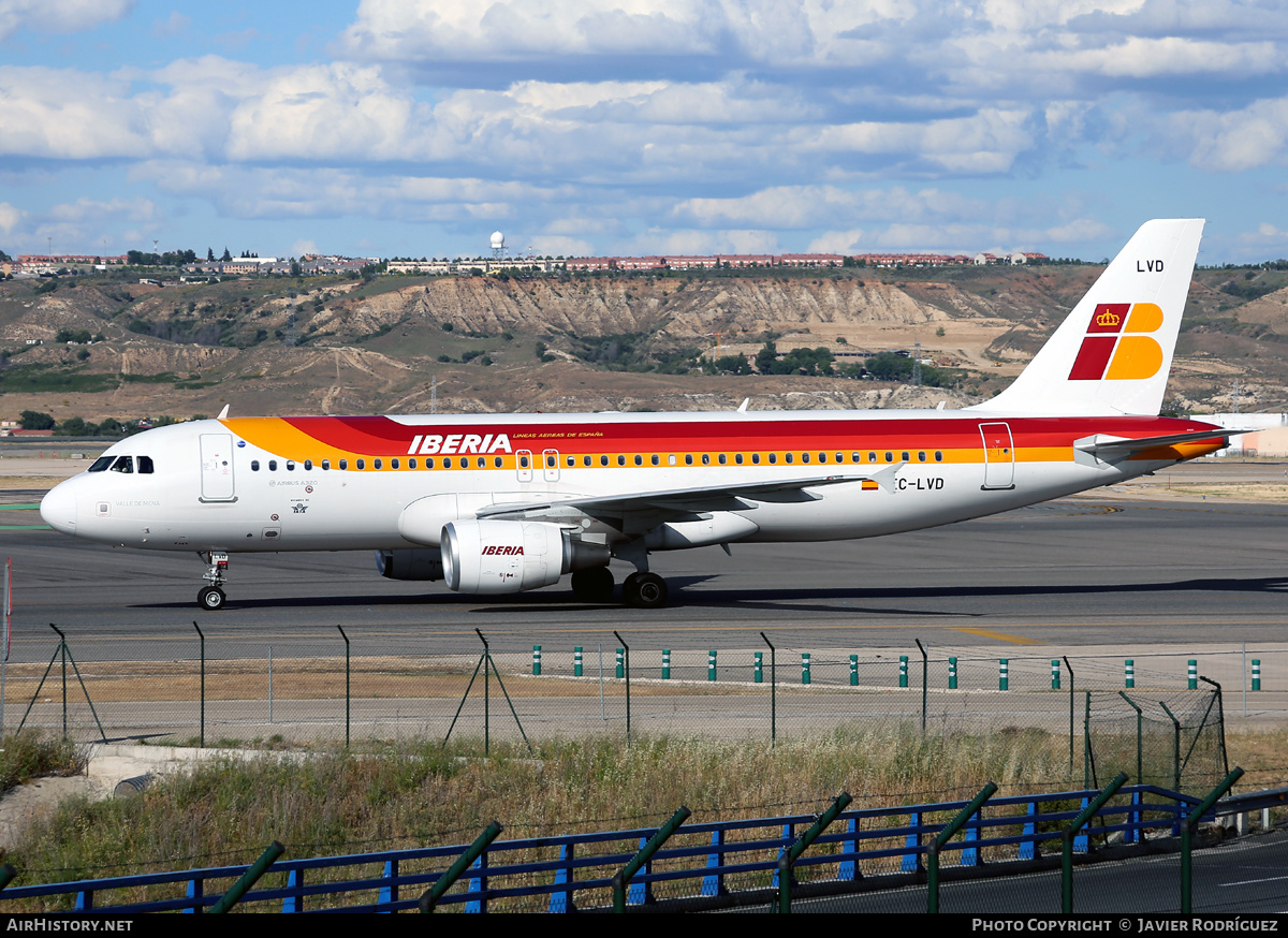 Aircraft Photo of EC-LVD | Airbus A320-216 | Iberia | AirHistory.net #652804