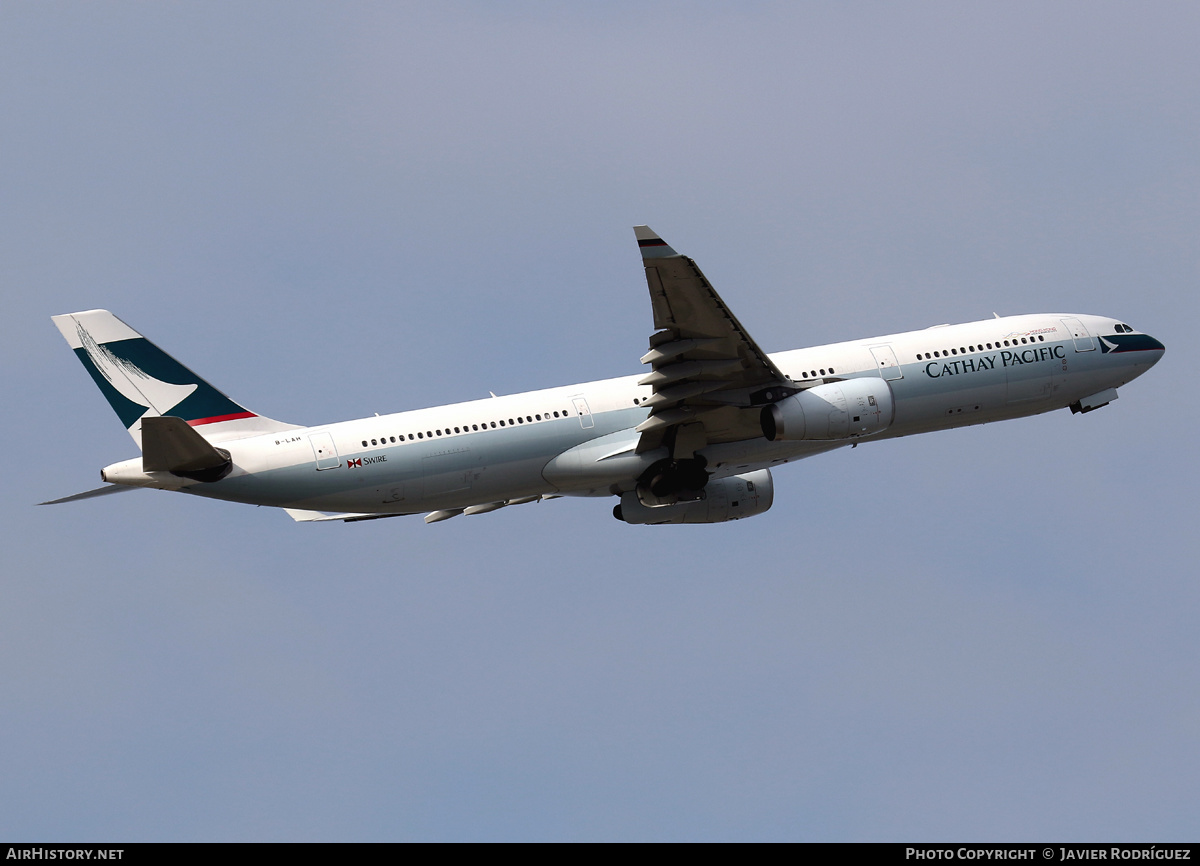 Aircraft Photo of B-LAH | Airbus A330-342 | Cathay Pacific Airways | AirHistory.net #652825