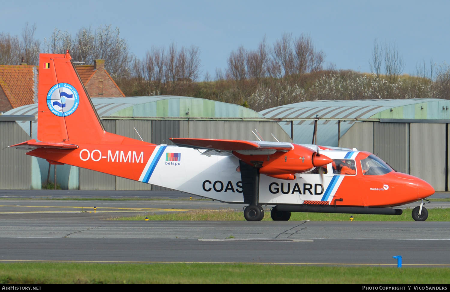 Aircraft Photo of OO-MMM | Britten-Norman BN-2A-21 Islander | Belgian North Sea Aerial Survey | AirHistory.net #652826