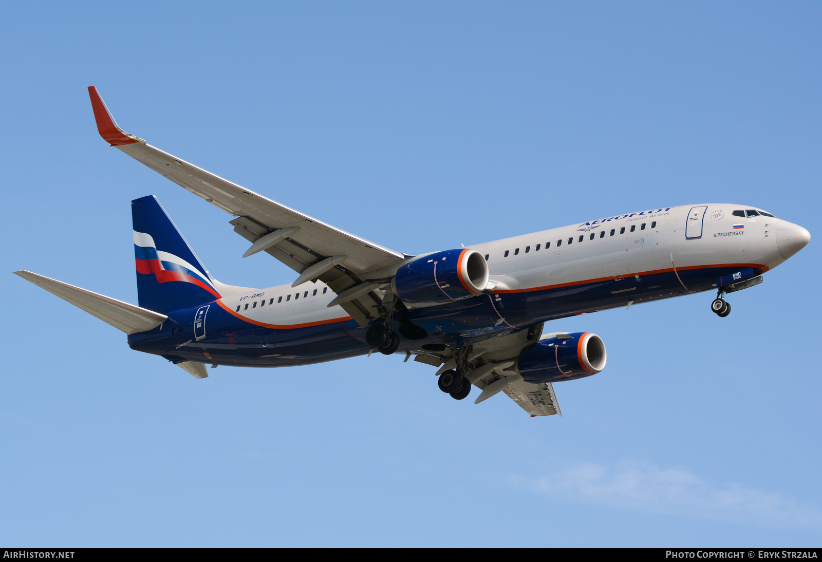Aircraft Photo of VP-BMD | Boeing 737-8MC | Aeroflot - Russian Airlines | AirHistory.net #652833