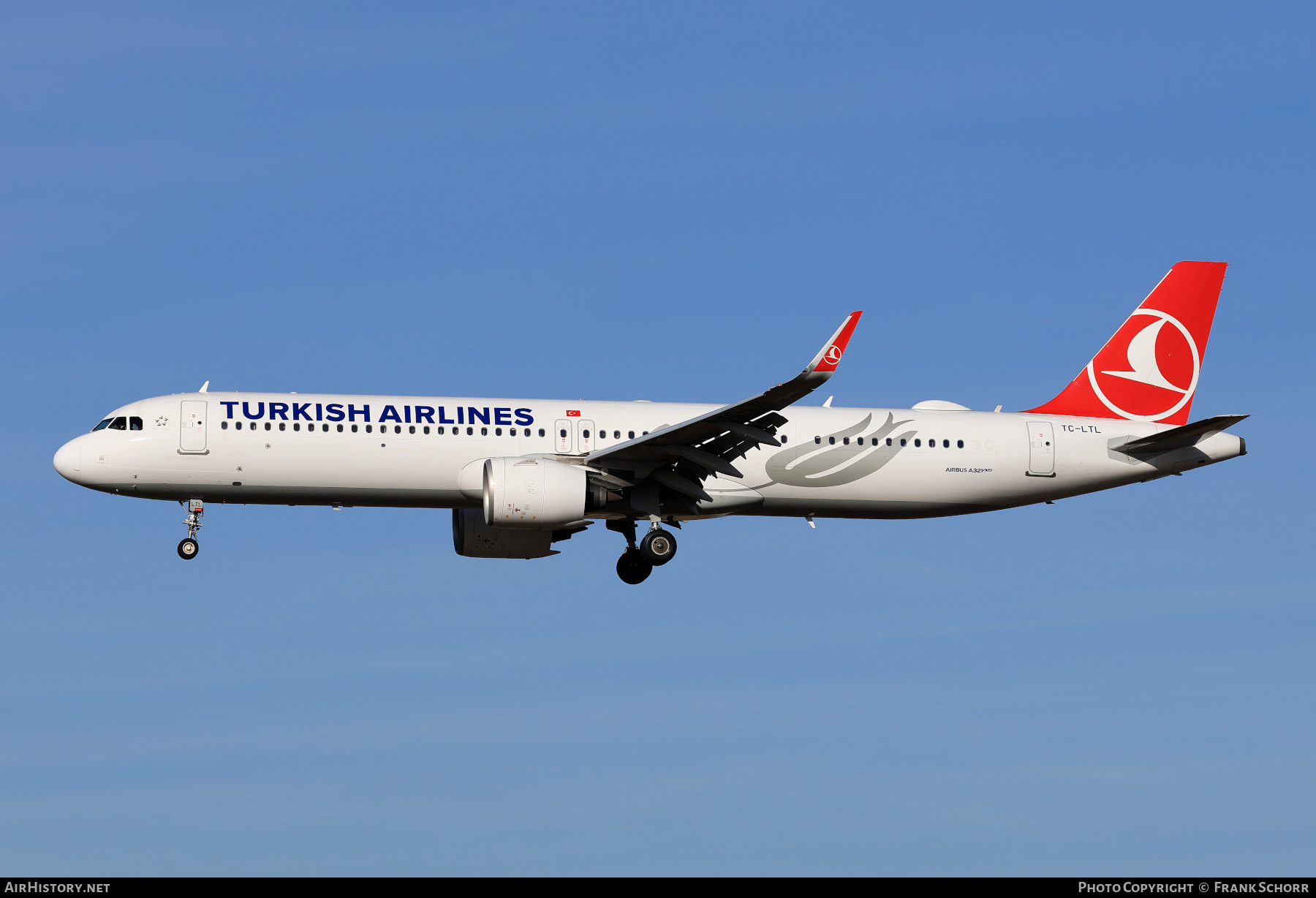 Aircraft Photo of TC-LTL | Airbus A321-271NX | Turkish Airlines | AirHistory.net #652847