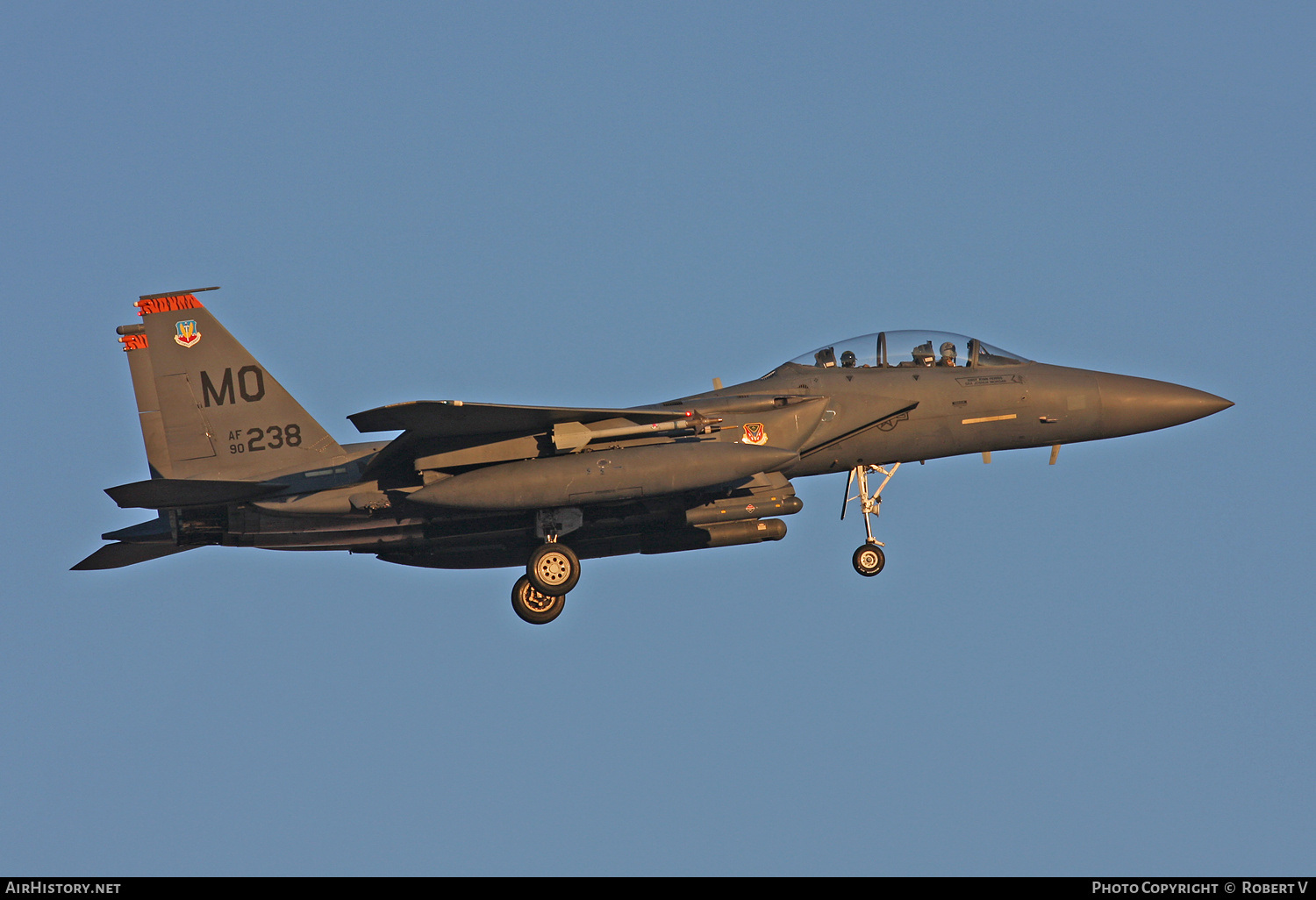 Aircraft Photo of 90-0238 / AF90-238 | Boeing F-15E Strike Eagle | USA - Air Force | AirHistory.net #652850