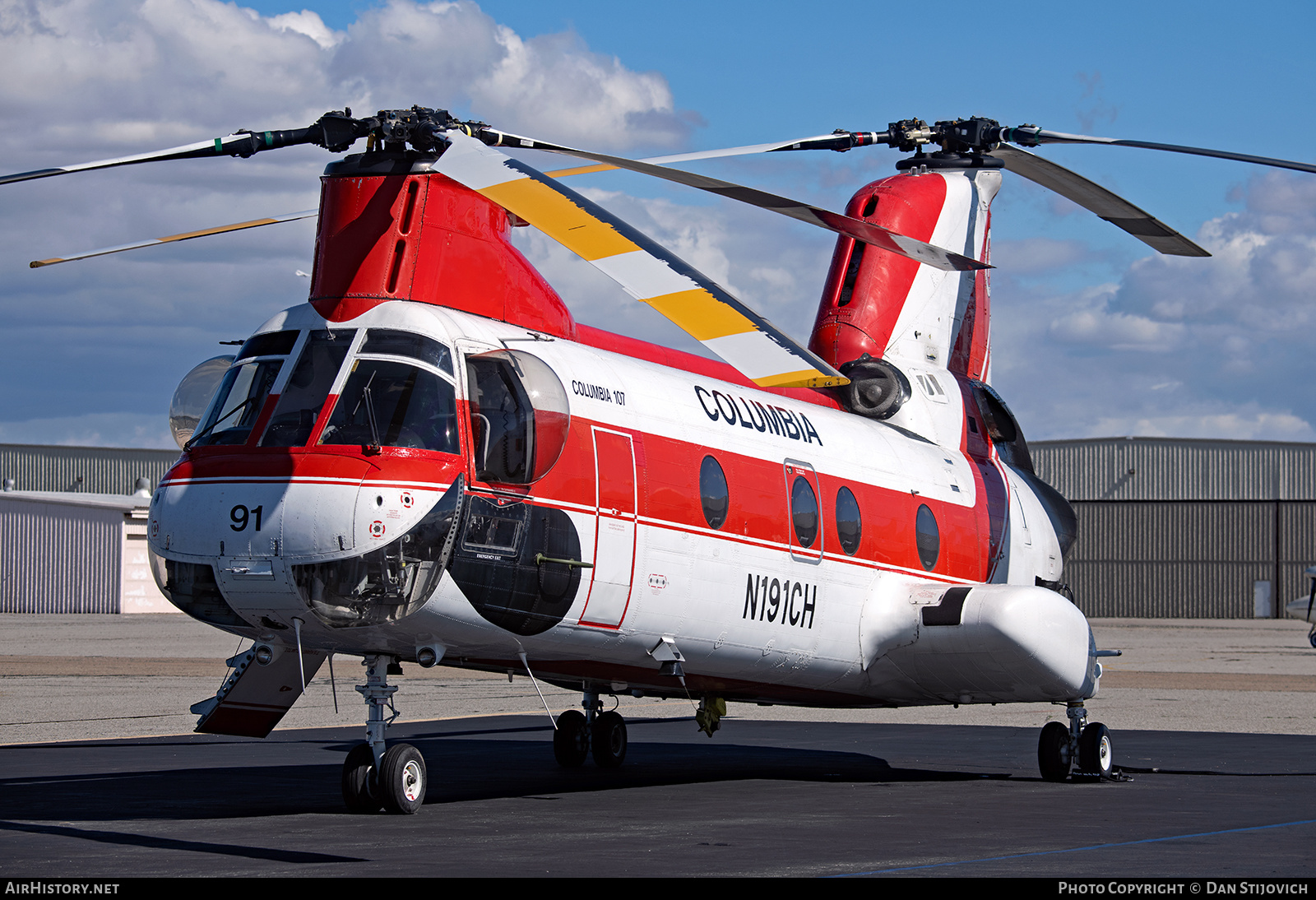 Aircraft Photo of N191CH | Boeing Vertol 107-II | Columbia Helicopters | AirHistory.net #652854