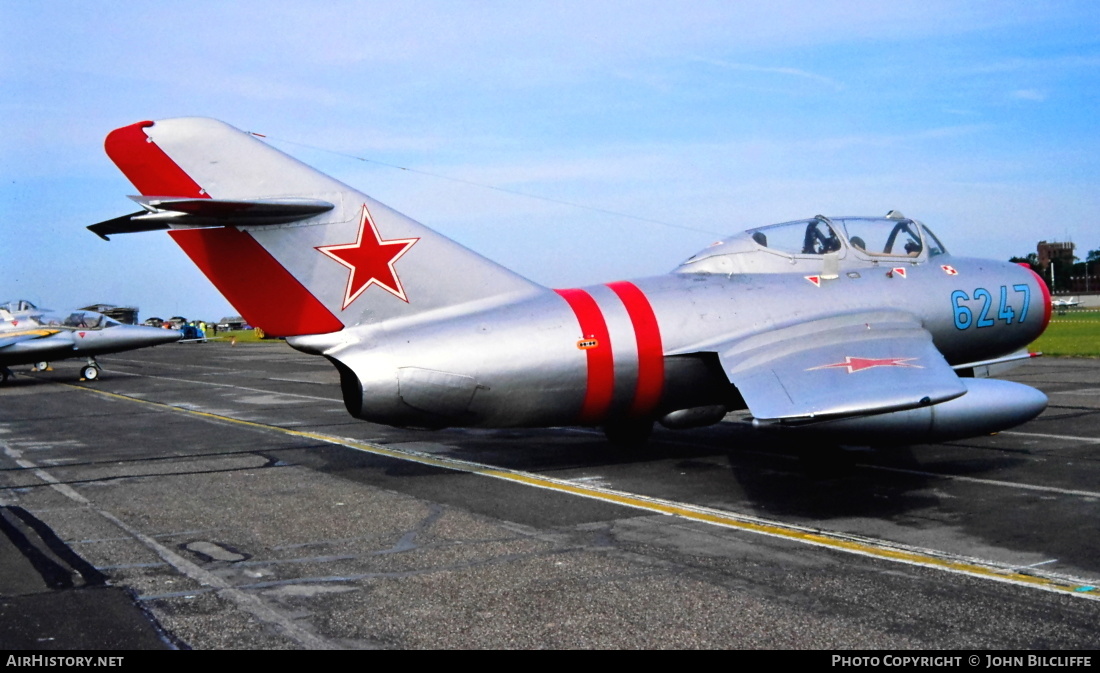 Aircraft Photo of G-OMIG / 6247 | PZL-Mielec SBLim-2A (MiG-15UTI) | Soviet Union - Air Force | AirHistory.net #652863