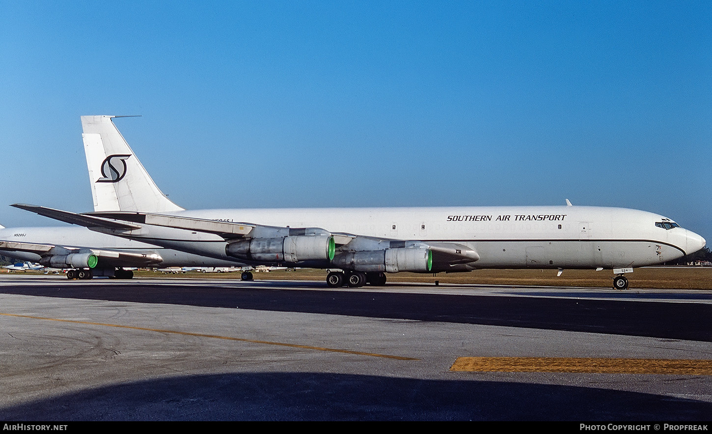 Aircraft Photo of N524SJ | Boeing 707-311C | Southern Air Transport | AirHistory.net #652867
