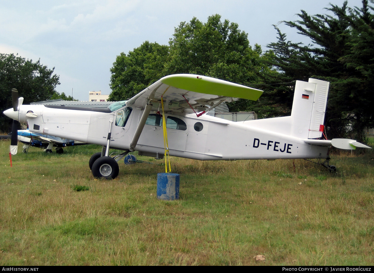 Aircraft Photo of D-FEJE | Pilatus PC-6/B2-H4 Turbo Porter | AirHistory.net #652894