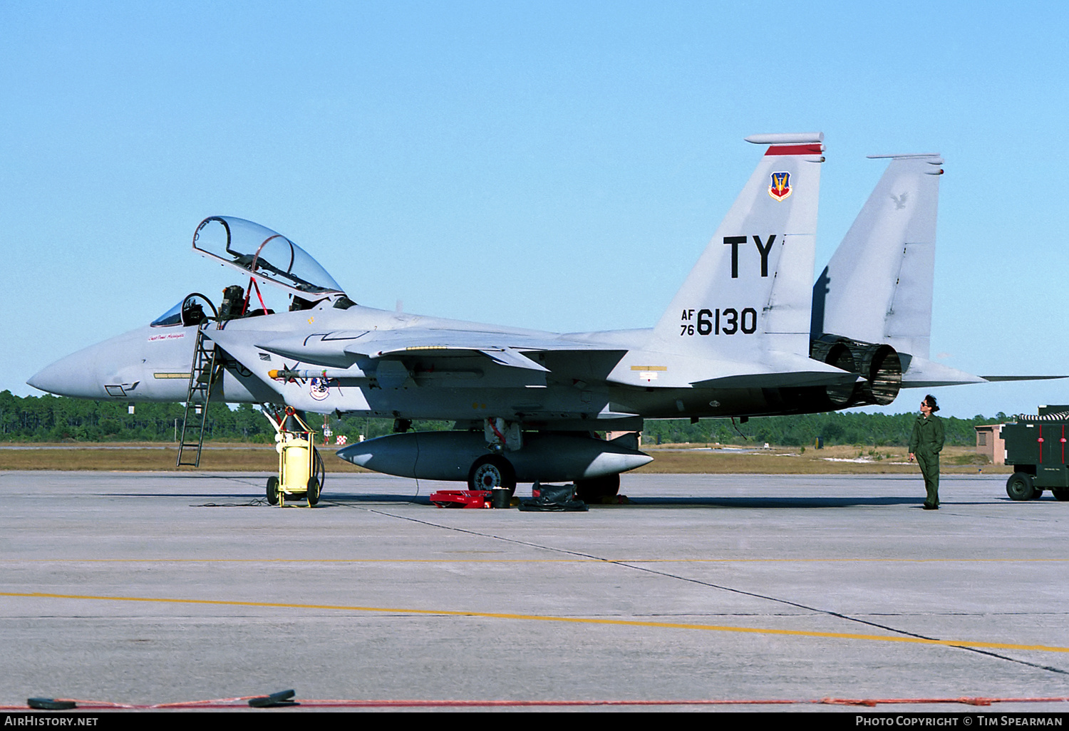 Aircraft Photo of 76-0130 / 766130 | McDonnell Douglas F-15B Eagle | USA - Air Force | AirHistory.net #652911