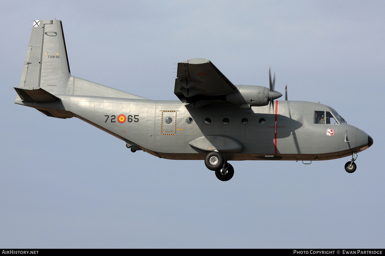 Aircraft Photo of T.12B-65 | CASA C-212-100 Aviocar | Spain - Air Force | AirHistory.net #652913