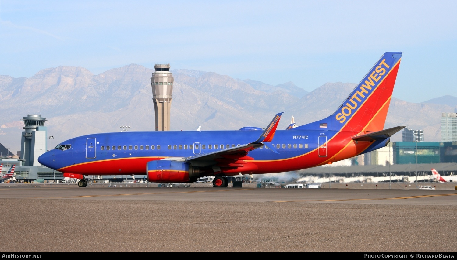 Aircraft Photo of N7741C | Boeing 737-7BD | Southwest Airlines | AirHistory.net #652918