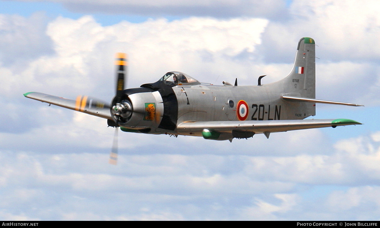 Aircraft Photo of F-AZHK / 127002 | Douglas A-1D Skyraider (AD-4NA) | France - Air Force | AirHistory.net #652931
