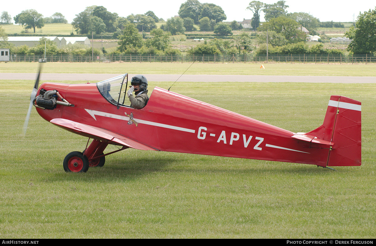 Aircraft Photo of G-APVZ | Druine D-31 Turbulent | AirHistory.net #652932