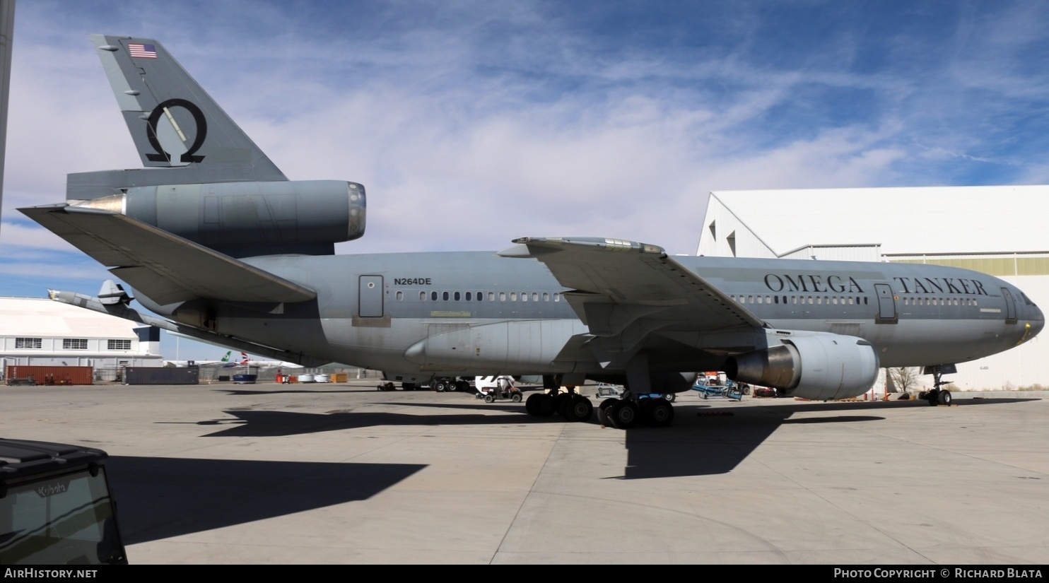 Aircraft Photo of N264DE | McDonnell Douglas KDC-10-30CF | Omega Aerial Refueling Services | AirHistory.net #652936