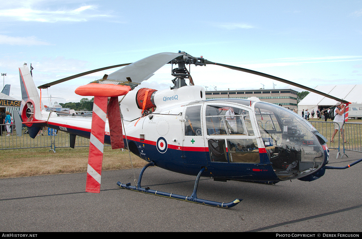 Aircraft Photo of XZ939 | Aerospatiale SA-341C Gazelle HT2 | UK - Air Force | AirHistory.net #652939