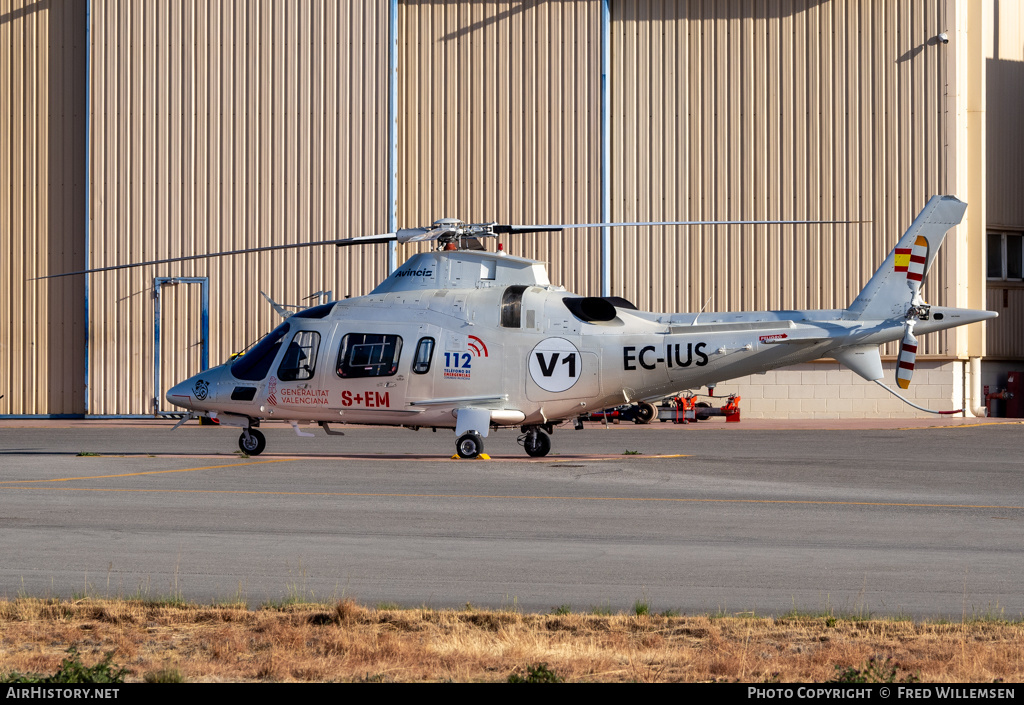 Aircraft Photo of EC-IUS | Agusta A-109E Power | Avincis | AirHistory.net #652941