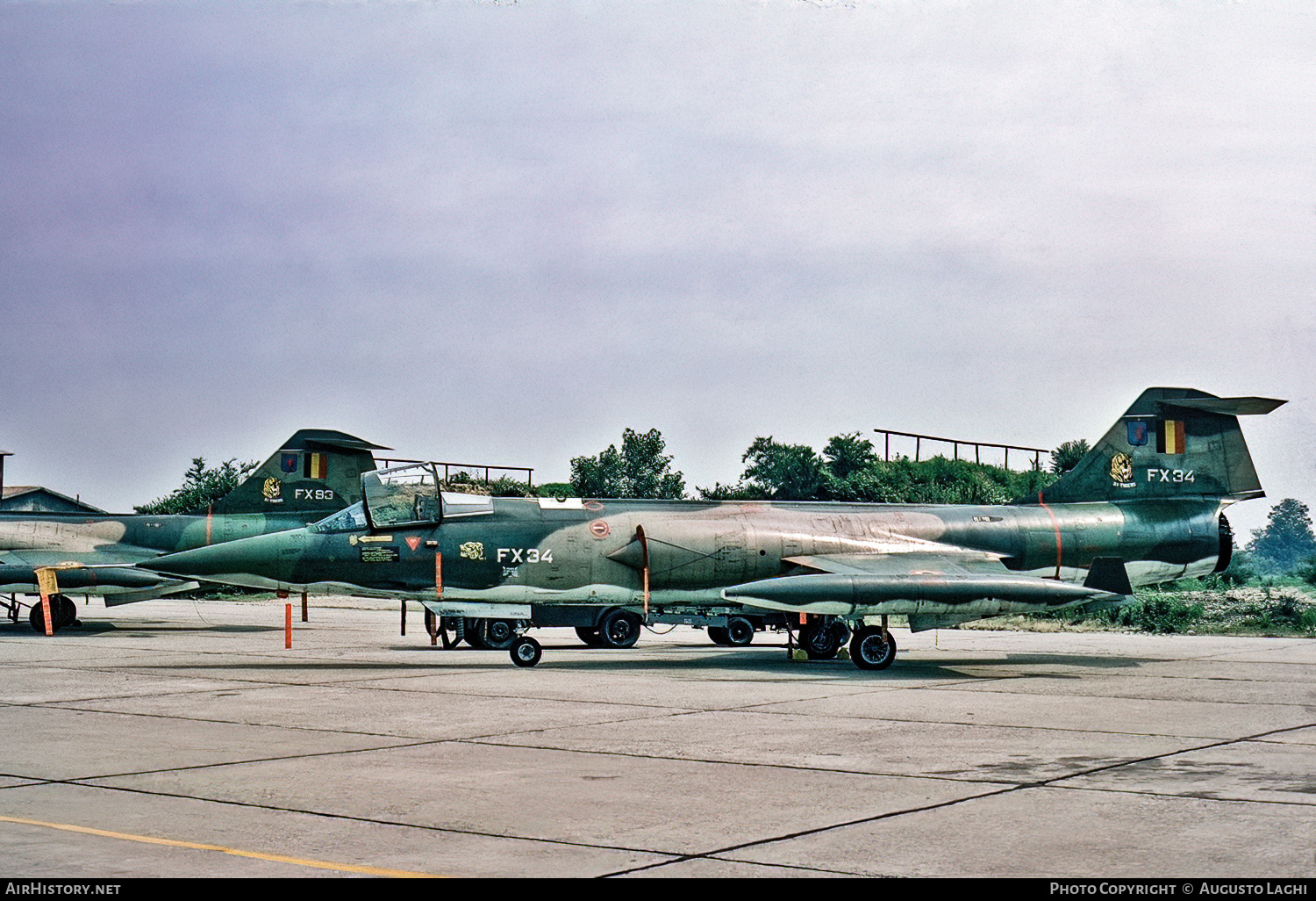 Aircraft Photo of FX34 | Lockheed F-104G Starfighter | Belgium - Air Force | AirHistory.net #652956