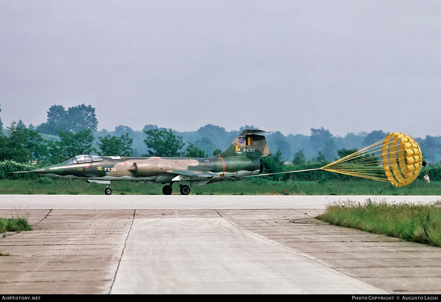 Aircraft Photo of FX34 | Lockheed F-104G Starfighter | Belgium - Air Force | AirHistory.net #652959