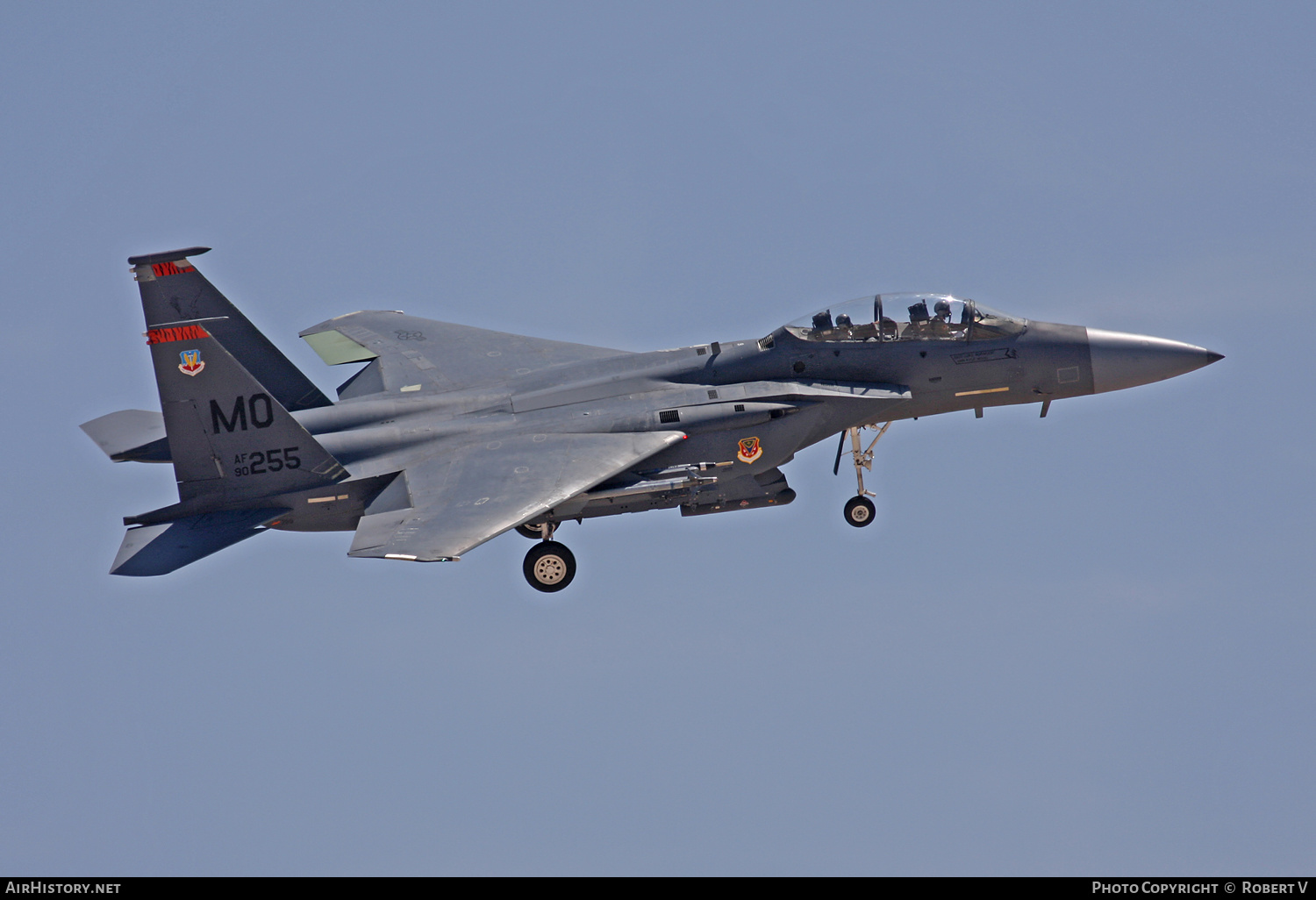 Aircraft Photo of 90-0255 / AF90-255 | Boeing F-15E Strike Eagle | USA - Air Force | AirHistory.net #652965