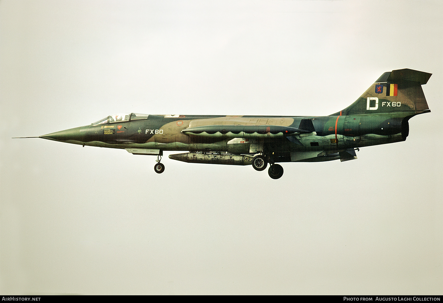 Aircraft Photo of FX60 | Lockheed F-104G Starfighter | Belgium - Air Force | AirHistory.net #652967