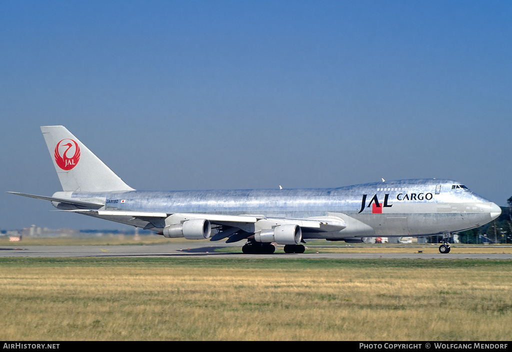 Aircraft Photo of JA8180 | Boeing 747-246F/SCD | Japan Airlines - JAL Cargo | AirHistory.net #652969