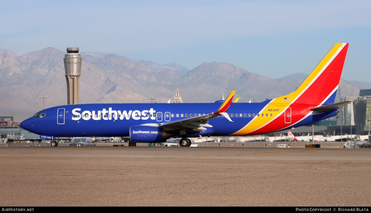 Aircraft Photo of N8319F | Boeing 737-8H4 | Southwest Airlines | AirHistory.net #652976