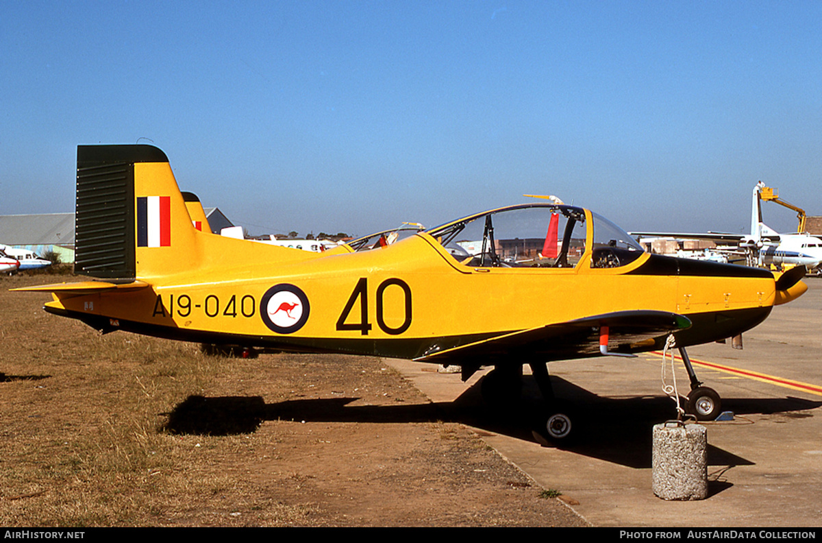 Aircraft Photo of A19-040 | New Zealand CT-4A Airtrainer | Australia - Air Force | AirHistory.net #652995