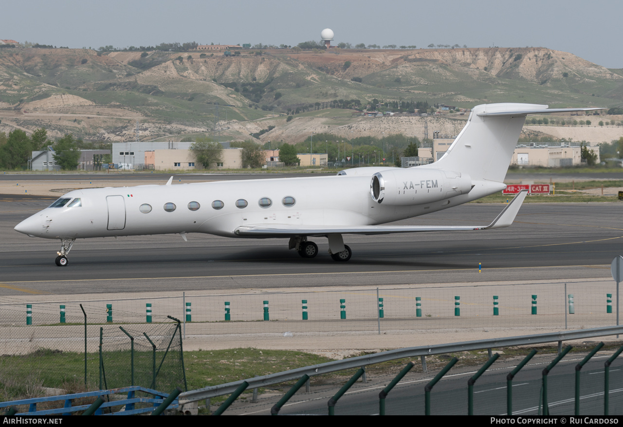 Aircraft Photo of XA-FEM | Gulfstream Aerospace G-V-SP Gulfstream G550 | AirHistory.net #653004