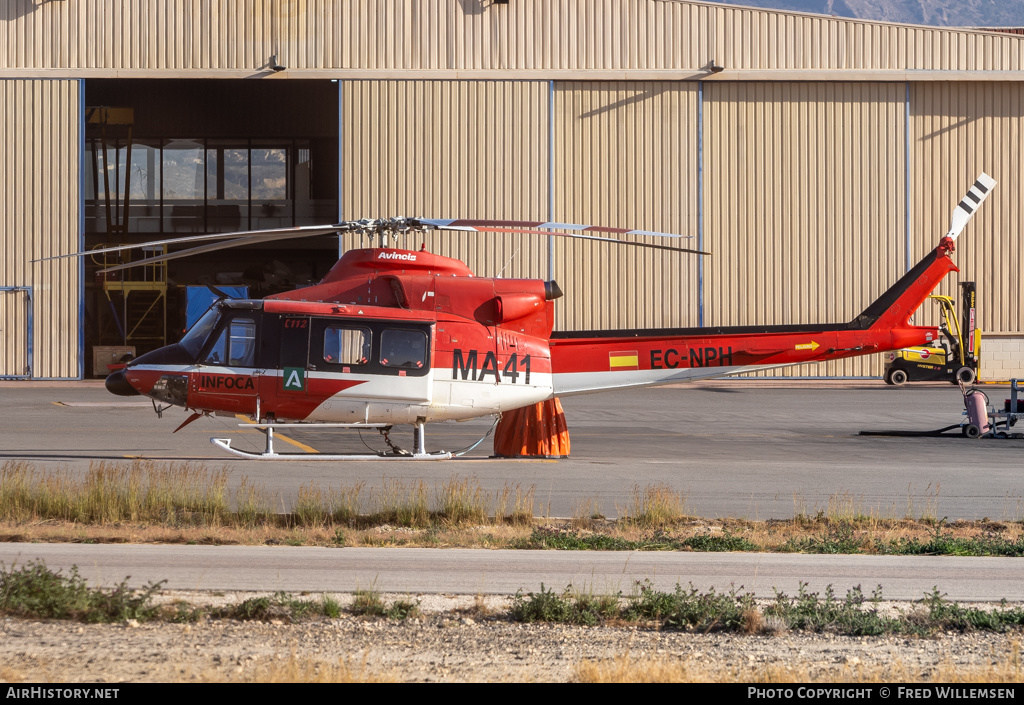 Aircraft Photo of EC-NPH | Bell 412HP | Generalitat Valenciana | AirHistory.net #653010