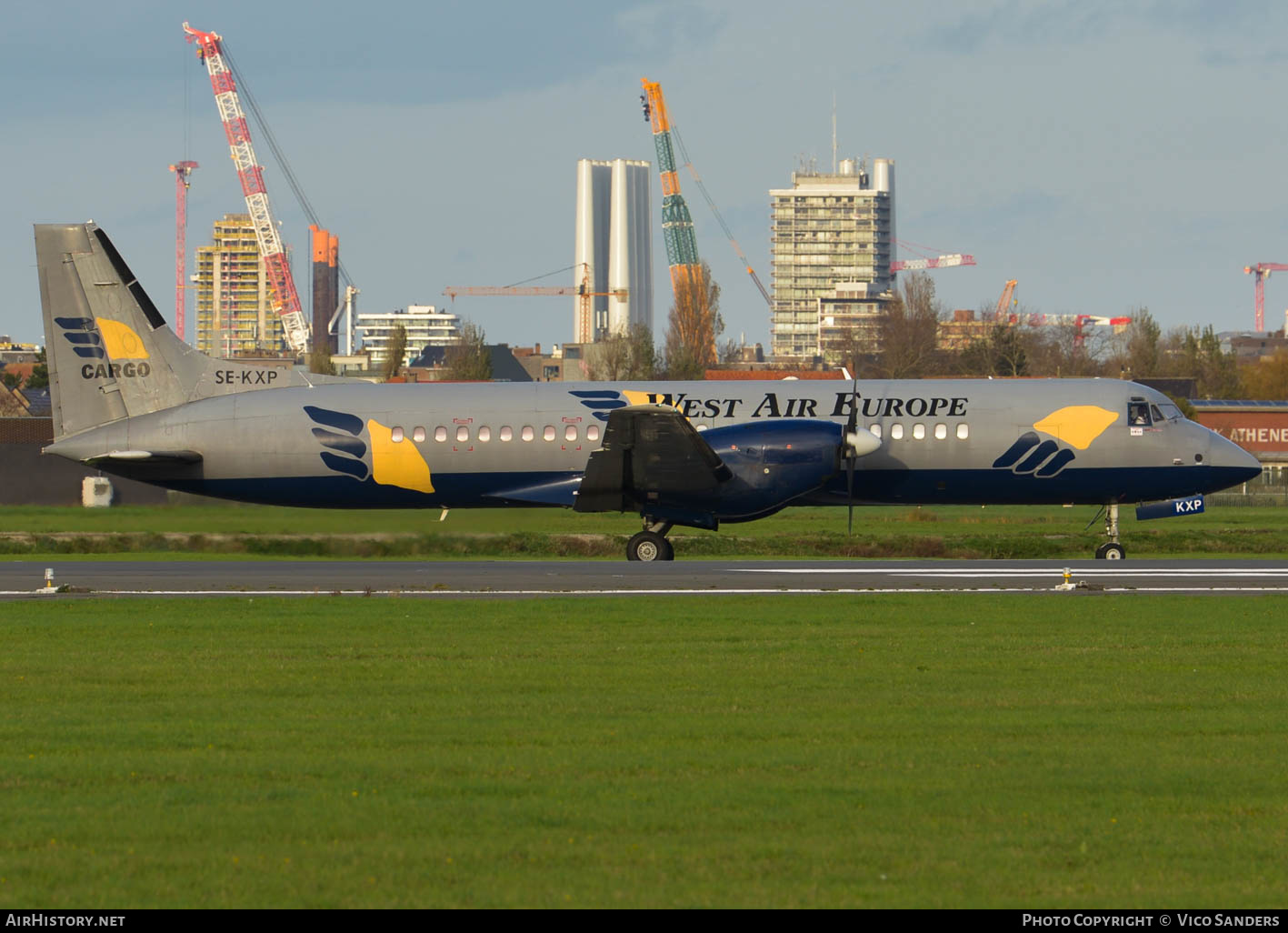 Aircraft Photo of SE-KXP | British Aerospace ATP(LFD) | West Air Europe Cargo | AirHistory.net #653043