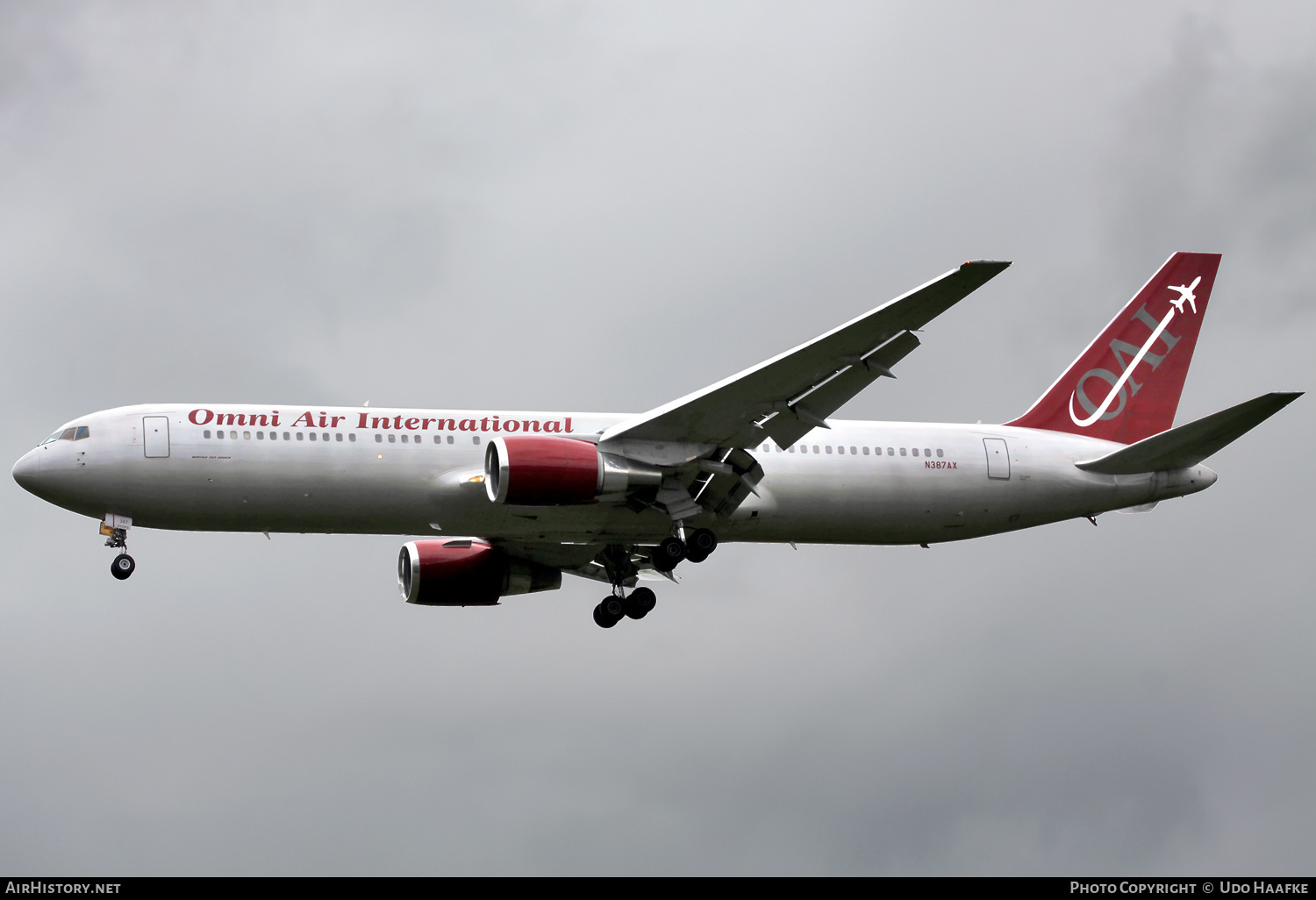 Aircraft Photo of N387AX | Boeing 767-319/ER | Omni Air International - OAI | AirHistory.net #653049