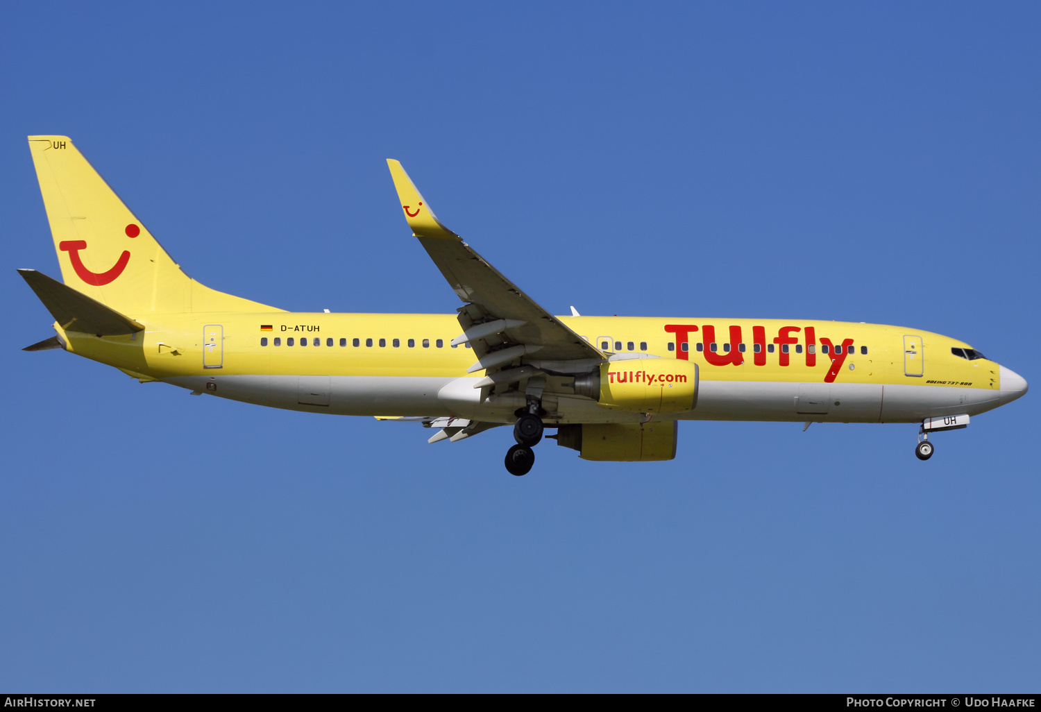 Aircraft Photo of D-ATUH | Boeing 737-8K5 | TUIfly | AirHistory.net #653053