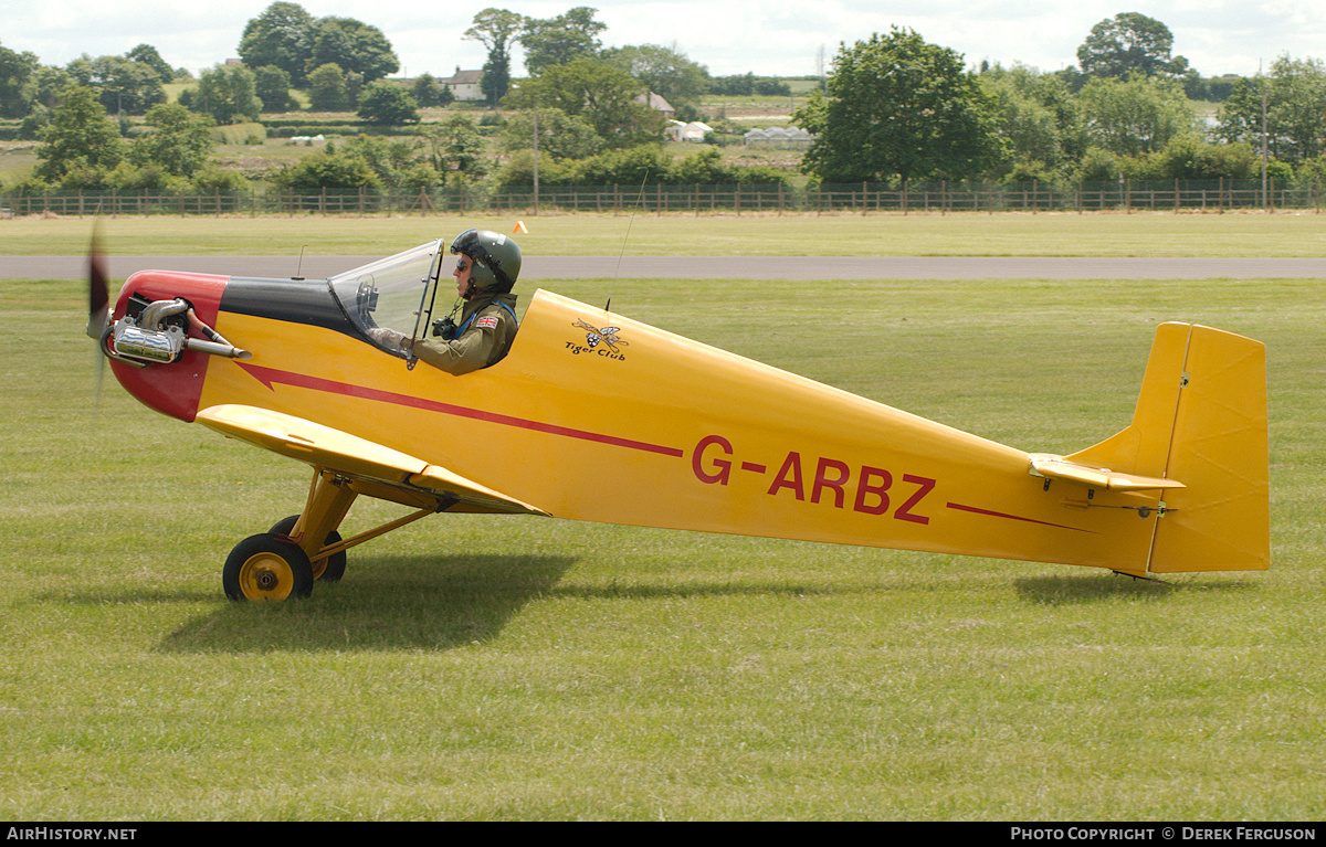 Aircraft Photo of G-ARBZ | Druine D-31 Turbulent | AirHistory.net #653055