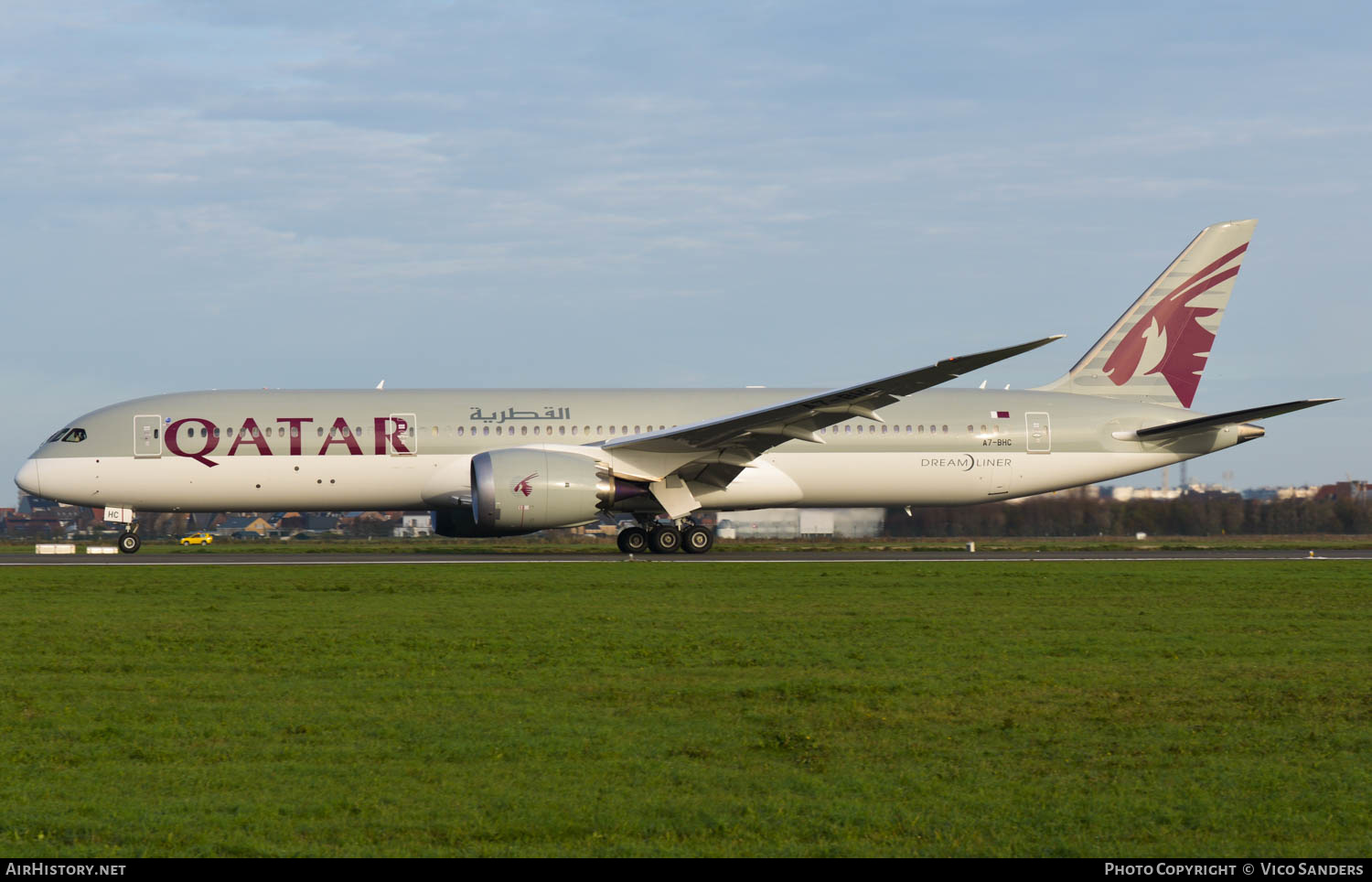 Aircraft Photo of A7-BHC | Boeing 787-9 Dreamliner | Qatar Airways | AirHistory.net #653077