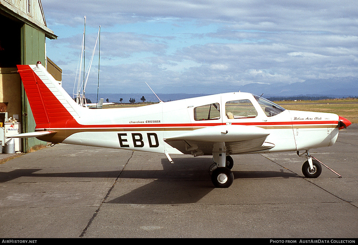 Aircraft Photo of ZK-EBD / EBD | Piper PA-28-140 Cherokee Cruiser | Nelson Aero Club | AirHistory.net #653084