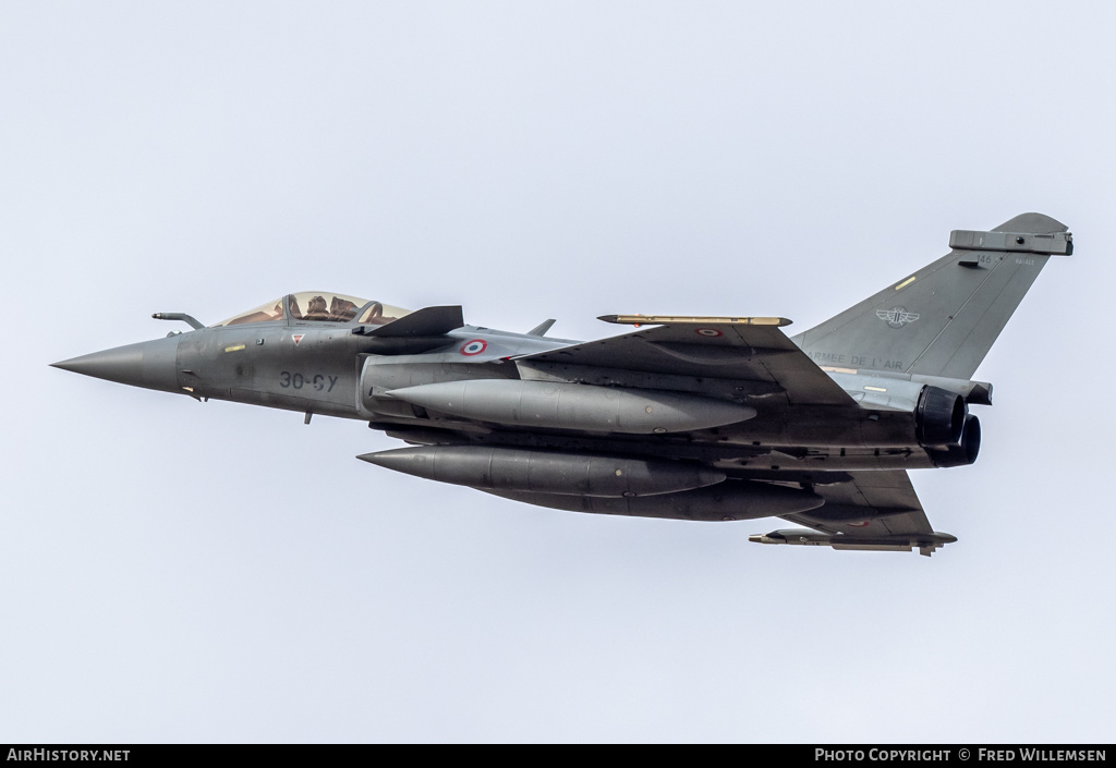 Aircraft Photo of 146 | Dassault Rafale C | France - Air Force | AirHistory.net #653092
