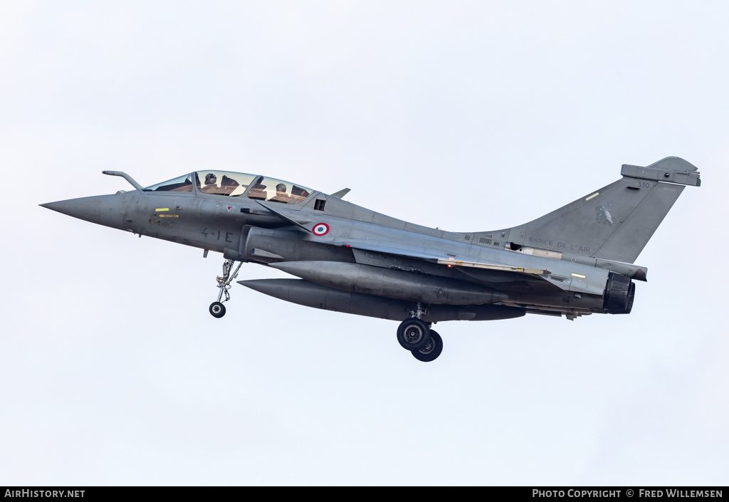 Aircraft Photo of 330 | Dassault Rafale B | France - Air Force | AirHistory.net #653093