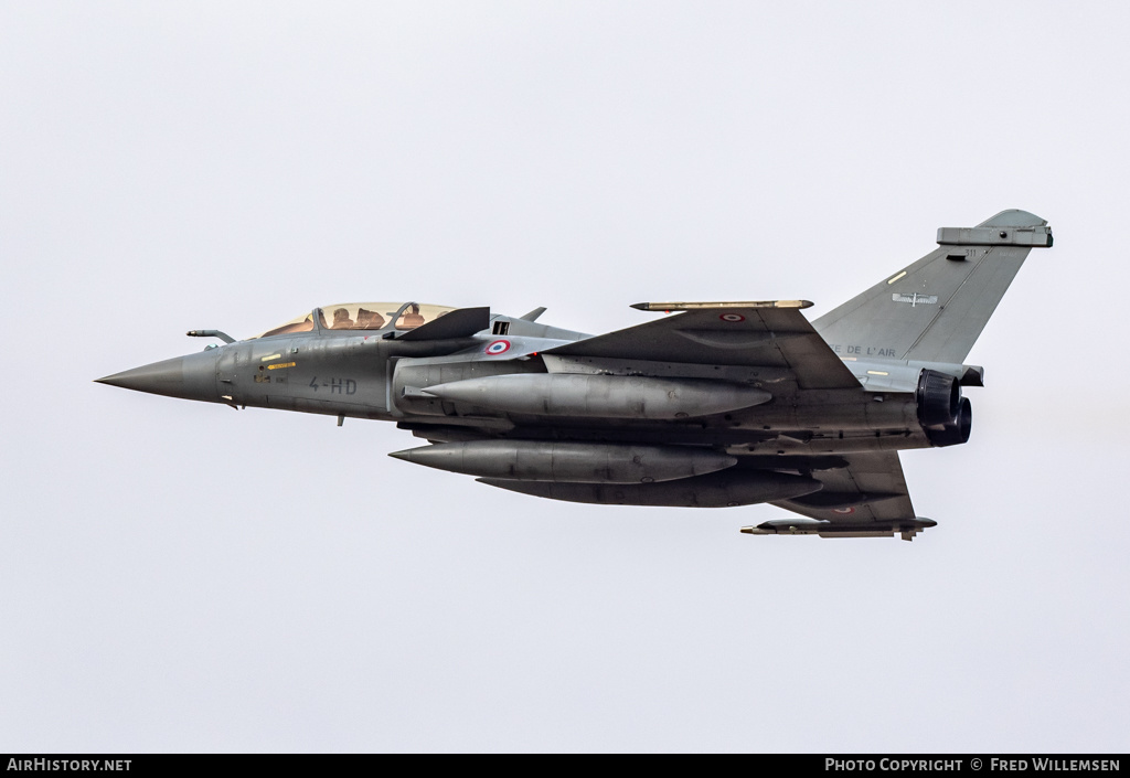 Aircraft Photo of 311 | Dassault Rafale B | France - Air Force | AirHistory.net #653095