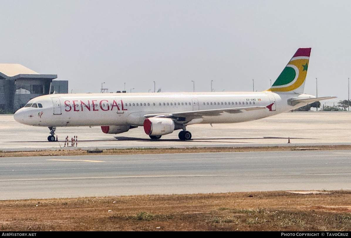 Aircraft Photo of 6V-AMD | Airbus A321-211 | Air Senegal | AirHistory.net #653096
