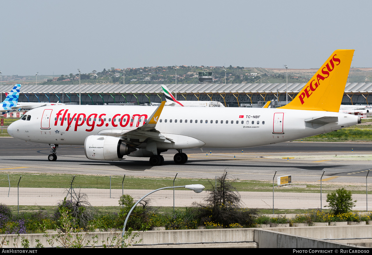 Aircraft Photo of TC-NBF | Airbus A320-251N | Pegasus Airlines | AirHistory.net #653100