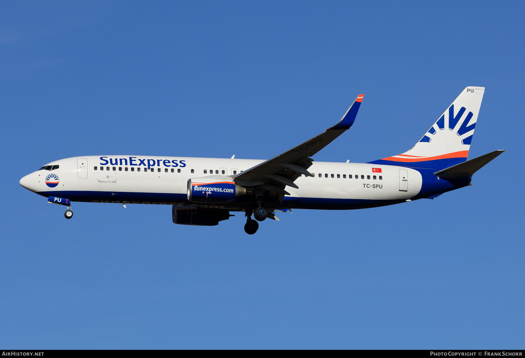 Aircraft Photo of TC-SPU | Boeing 737-8U3 | SunExpress | AirHistory.net #653104
