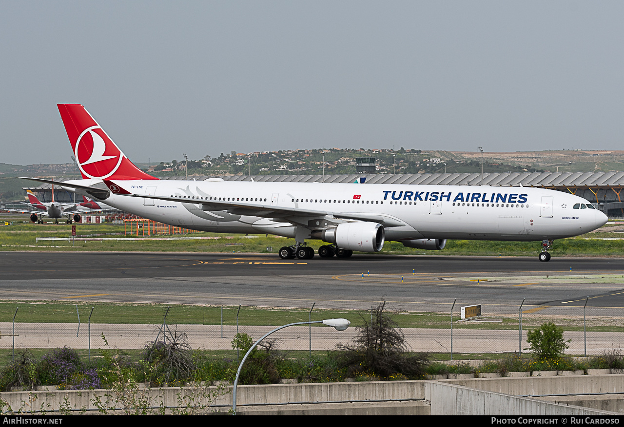Aircraft Photo of TC-LNE | Airbus A330-303E | Turkish Airlines | AirHistory.net #653106