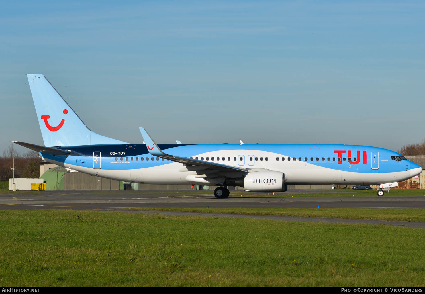 Aircraft Photo of OO-TUV | Boeing 737-86J | TUI | AirHistory.net #653109