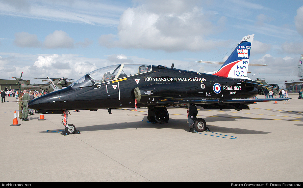Aircraft Photo of XX205 | British Aerospace Hawk T1A | UK - Navy | AirHistory.net #653110