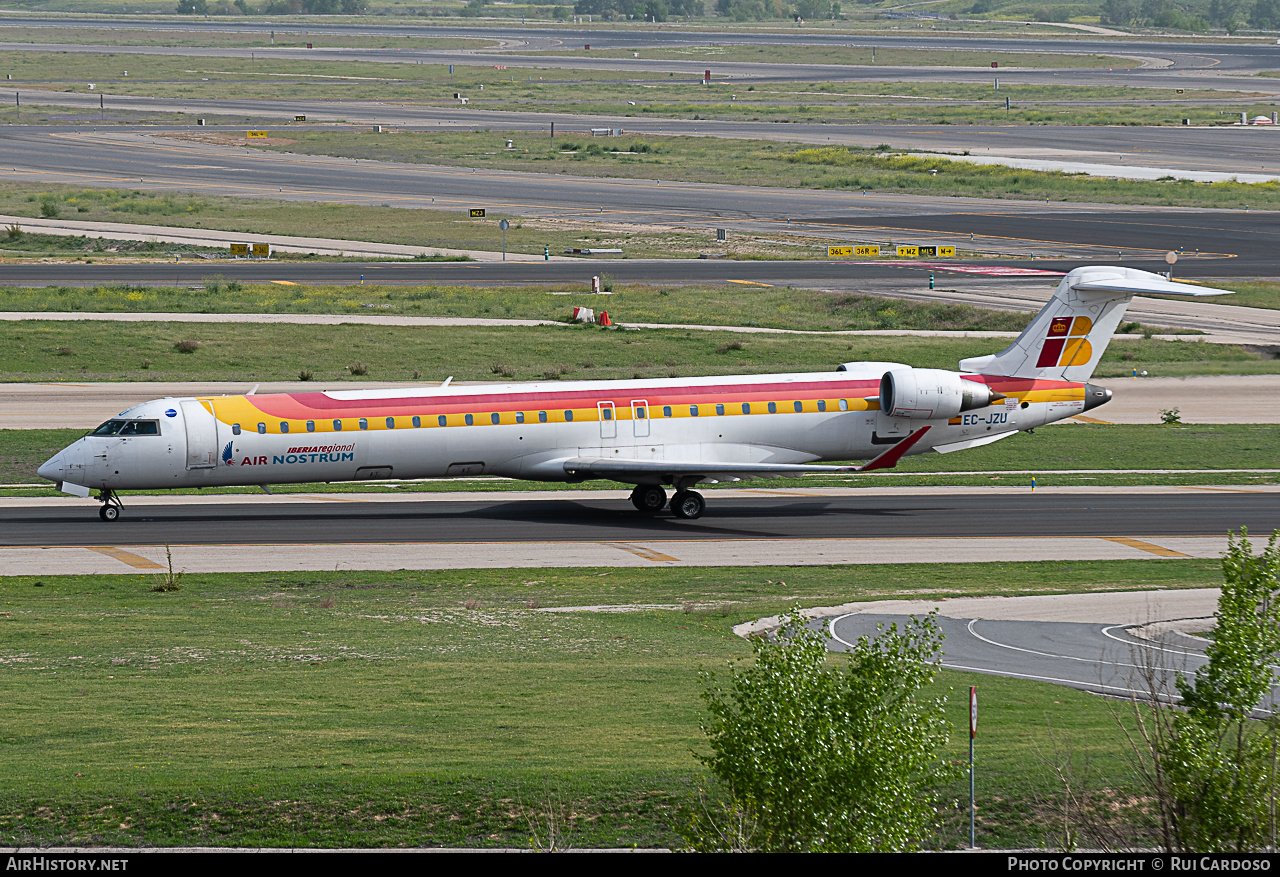Aircraft Photo of EC-JZU | Bombardier CRJ-900ER (CL-600-2D24) | Iberia Regional | AirHistory.net #653113
