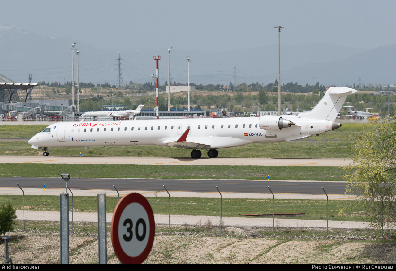 Aircraft Photo of EC-MTO | Bombardier CRJ-1000 (CL-600-2E25) | Iberia Regional | AirHistory.net #653114