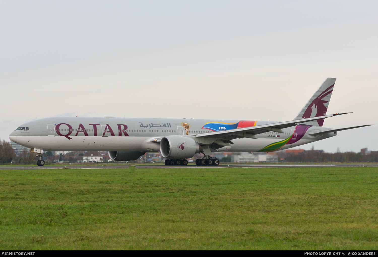 Aircraft Photo of A7-BAX | Boeing 777-3DZ/ER | Qatar Airways | AirHistory.net #653118