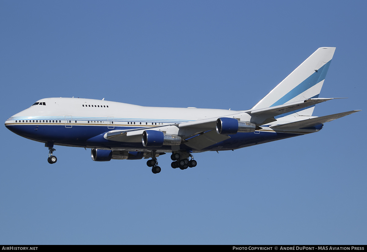 Aircraft Photo of VP-BLK | Boeing 747SP-31 | Las Vegas Sands | AirHistory.net #653122