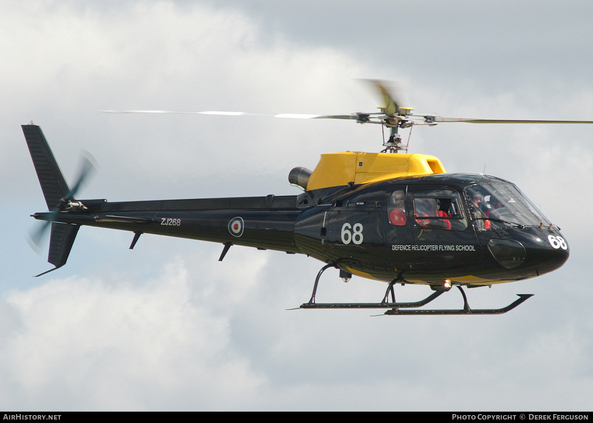 Aircraft Photo of ZJ268 | Eurocopter AS-350BB Squirrel HT1 | UK - Air Force | AirHistory.net #653126